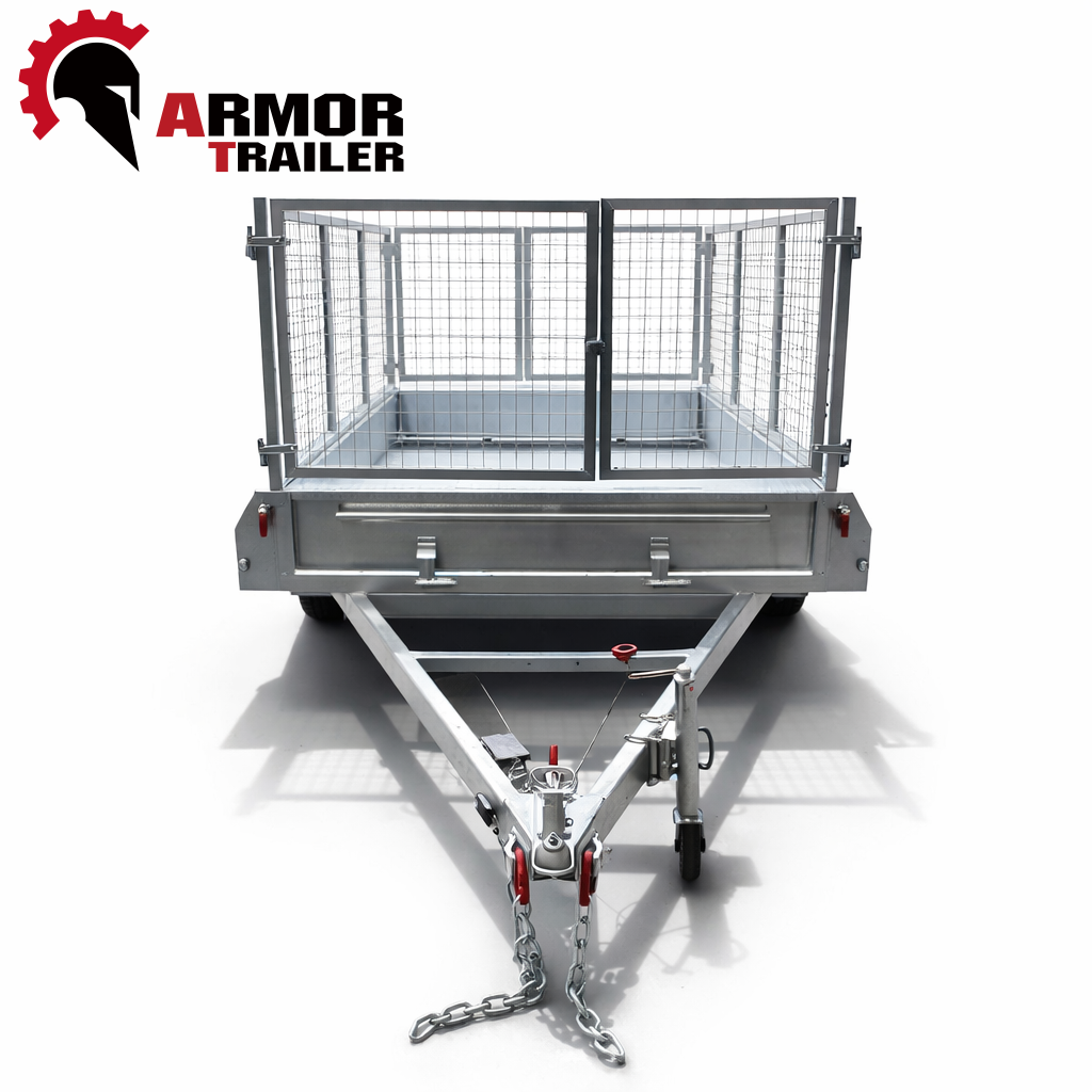 DISCOUNT -( RRP $5100 / Now $4900 )  10x6 Galvanised Trailer Heavy Duty Tandem With Electric Brake ATM 3200KG ( Model : TE106 )