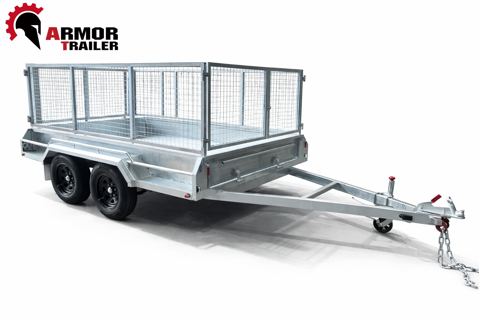 10x6 Galvanised Trailer Tandem With Brake ATM 2000KG ( Model : TD106 )